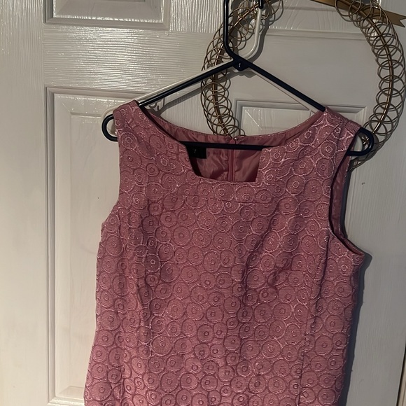 NWOT Nine West size 10 mauve sheath dress, purchased for daughter's wedding - Picture 2 of 7